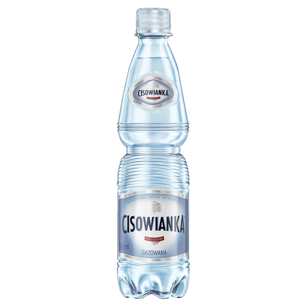 Woda Cisowianka Gazowana 500 ml DRS