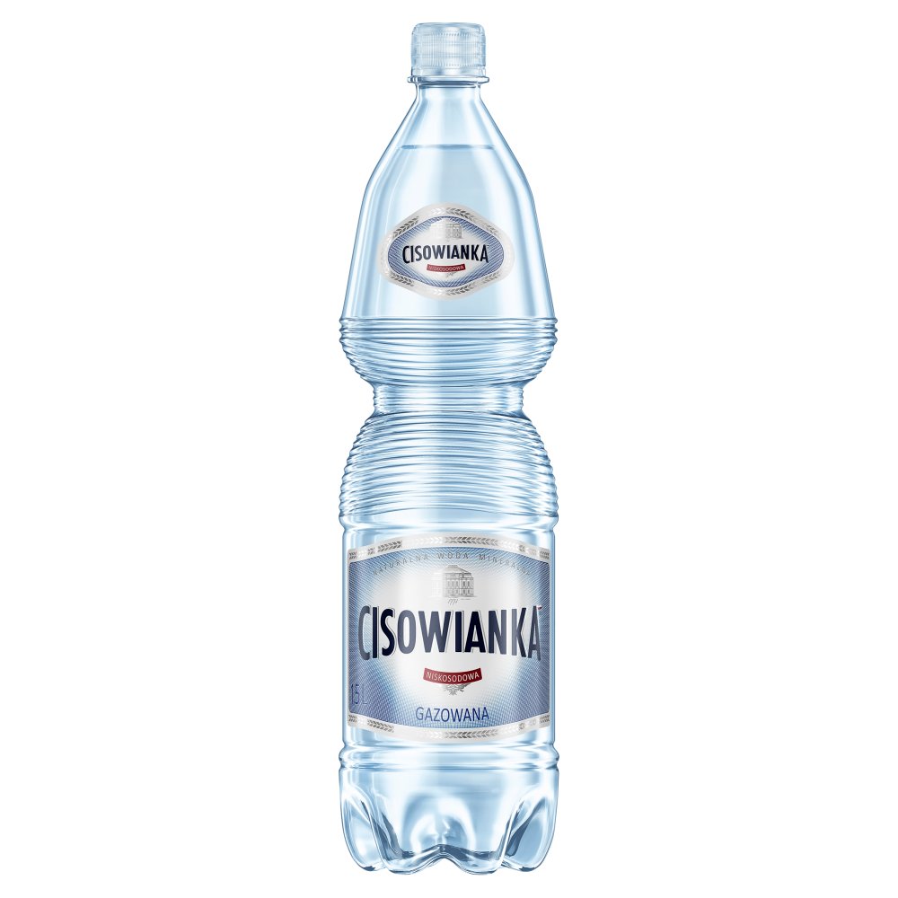Woda Cisowianka gazowana 1500 ml DRS