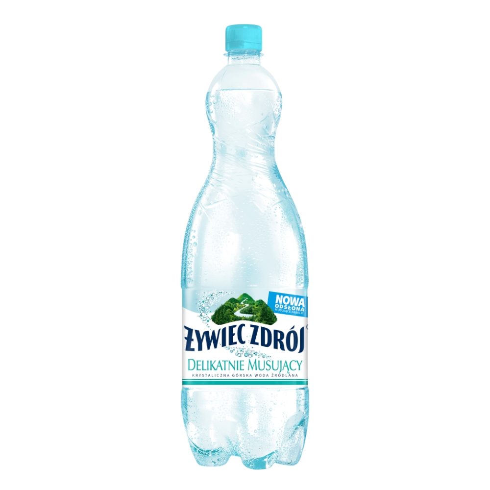 Woda Żywiec Zdrój Lekki Gaz 1500 ml DRS